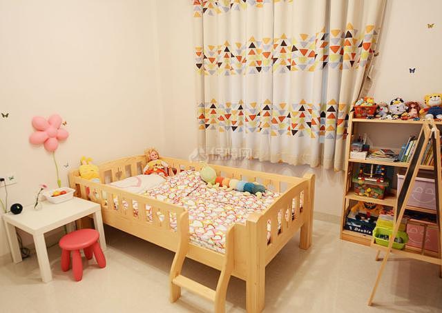 80平紧凑型儿童房装修效果图