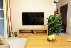 80平緊湊型電視墻布置