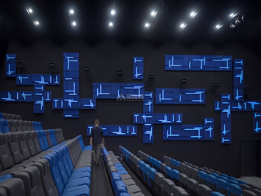 CINESKY新天影院影厅设计效果图