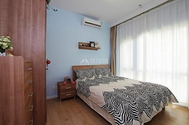89㎡現(xiàn)代婚房次臥裝修效果圖