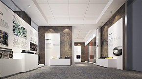 镇海检验检疫局不合格金属展厅设计