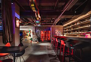 WeLight逐光酒店酒吧设计效果图