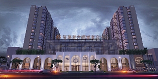 璽尊龍大禧堂宴會中心外觀設(shè)計