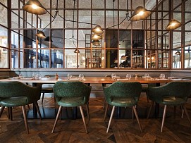 Deak St. Kitchen餐廳用餐區(qū)燈光設(shè)計(jì)