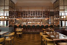 Deak St. Kitchen餐廳用餐大廳整體效果圖