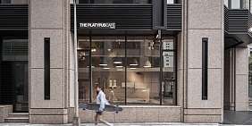 滑板主题概念咖啡店工装案例