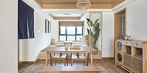 130平方日式家装三居效果图