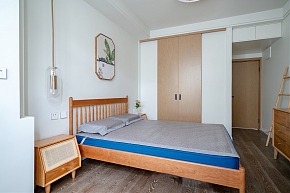 56平米新中式卧室装修效果图