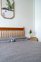 56平米新中式卧室床品布置搭配