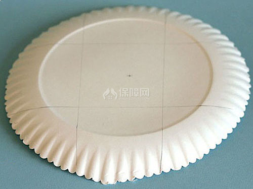 家居DIY：蛋糕小纸盘制作收纳盒