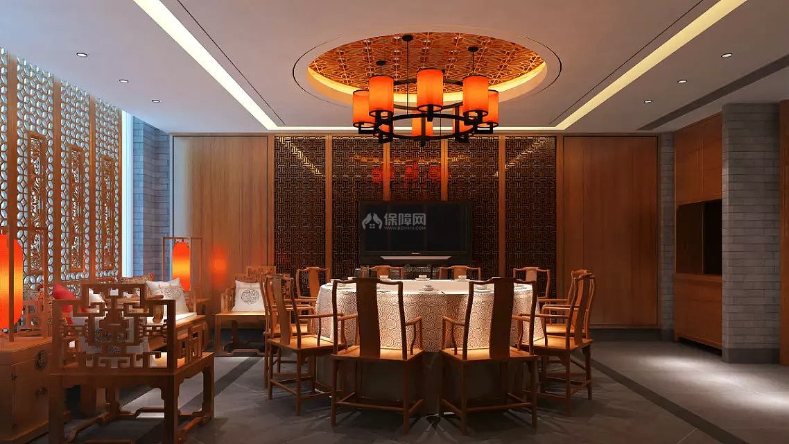 復(fù)古飯店包廂圖片欣賞