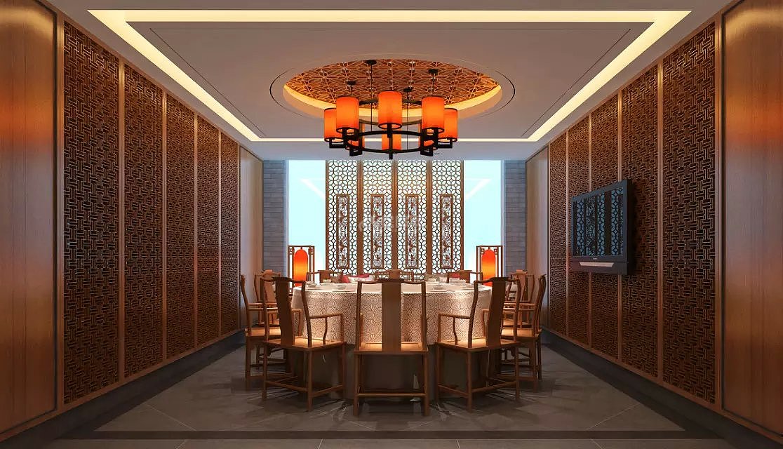 小型飯店包廂裝修設(shè)計(jì)圖片