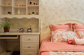 美式风格女生卧室图片