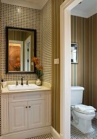 美式风格卫生间浴室镜效果图