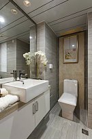 中式卫生间浴室镜家装效果图