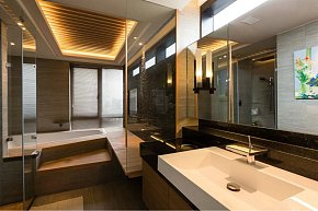 卫生间浴室镜设计家装效果图