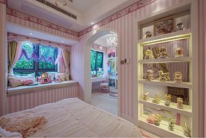 现代美式女生卧室设计图片