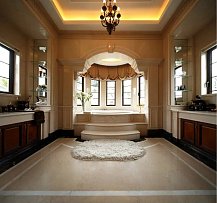 卫生间浴室灯饰家装地板砖效果图