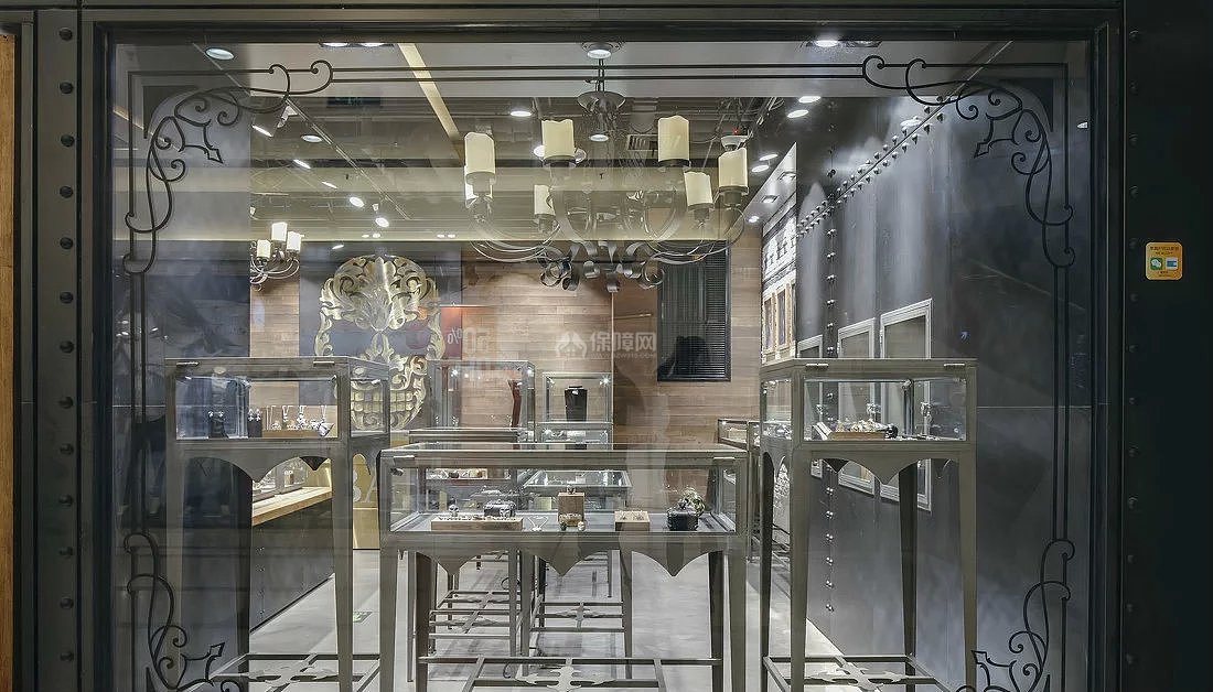 珠寶店展柜裝修設(shè)計(jì)