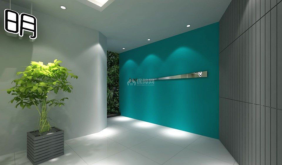 走廊 益视明视光康复中心室内设计效果图