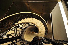 107平新中式风格楼梯设计图片