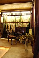东南亚风格客厅钢琴装修图片