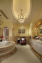美式风格主人浴室吊顶设计图片