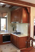 美式风格厨房橱柜装修设计