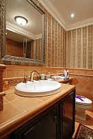 美式风格卫生间浴室柜设计效果图