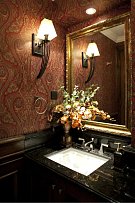 美式风格卫生间浴室镜设计图片