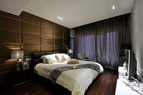 89平现代中式卧室装修风格图片