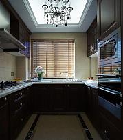 89平新古典风格厨房装修设计