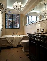 新古典风格浴室浴缸效果图