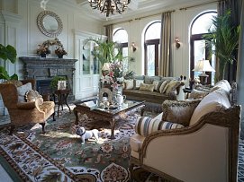 美式风格客厅沙发装修图片欣赏