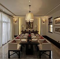 97平新东南亚风格别墅餐厅装修效果图