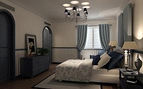 小户型地中海风格卧室装饰效果图