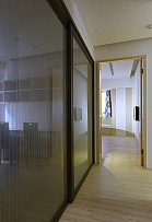 混搭家装走廊玻璃设计效果图