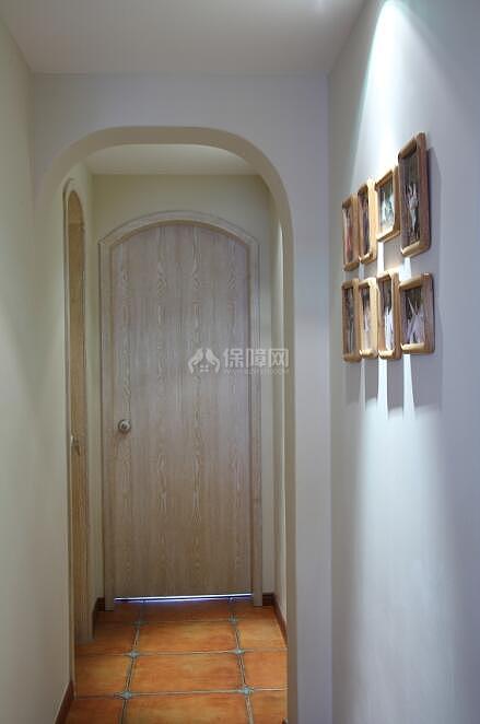 最新美式风格家装玄关效果图展示