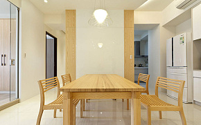 现代简约餐厅餐桌椅装饰效果图