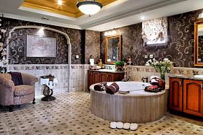 古典欧式风格别墅浴室装修设计