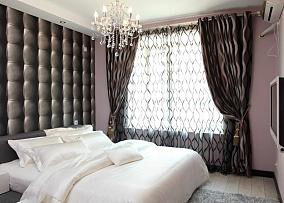 131平现代简约风格卧室窗帘设计
