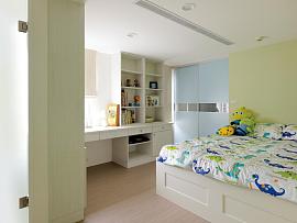 118平现代简欧风格儿童房卧室设计