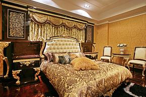 141平古典豪华欧式风格装饰卧室图片