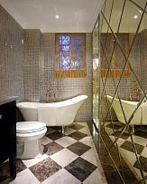 美式古典风格别墅卧室卫生间设计