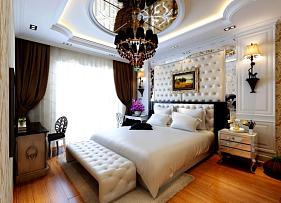 127平欧式新古典风格卧室装饰设计