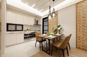 日式风格现代两居室厨房餐厅设计