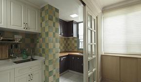 华丽美式风格三居室厨房设计