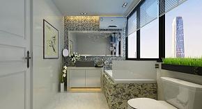 美式风格别墅室内家装卫生间设计