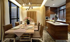 日式简约公寓家居厨房餐厅设计