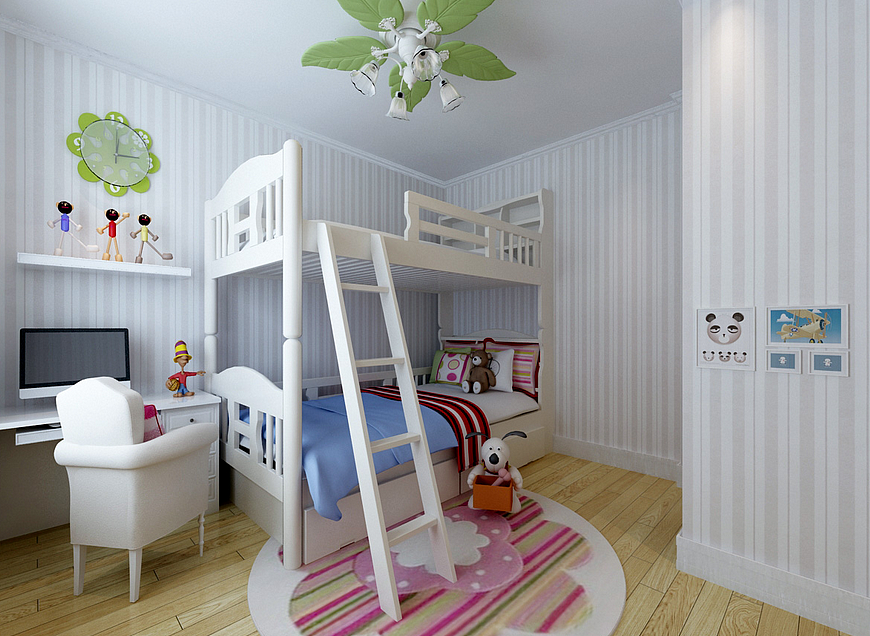 京泰盘龙湾现代时尚三居室